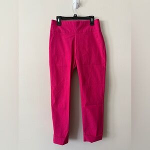 Colorful Pull-On Ankle Pants